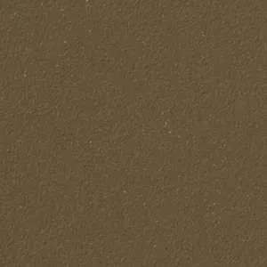 Jednolita, matowa powierzchnia w kolorze oliwkowo‑brązowym.